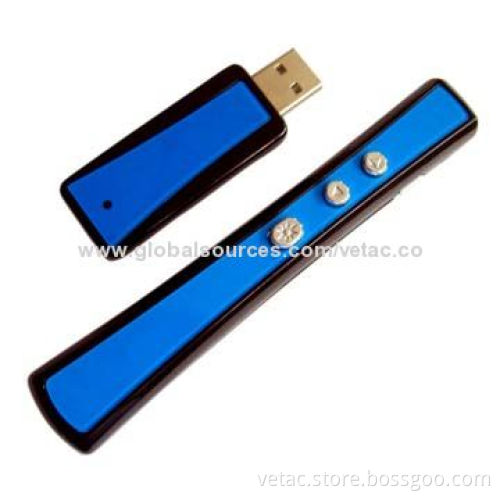 Wireless Red Point Presenter for PPT, 200m Laser Distance